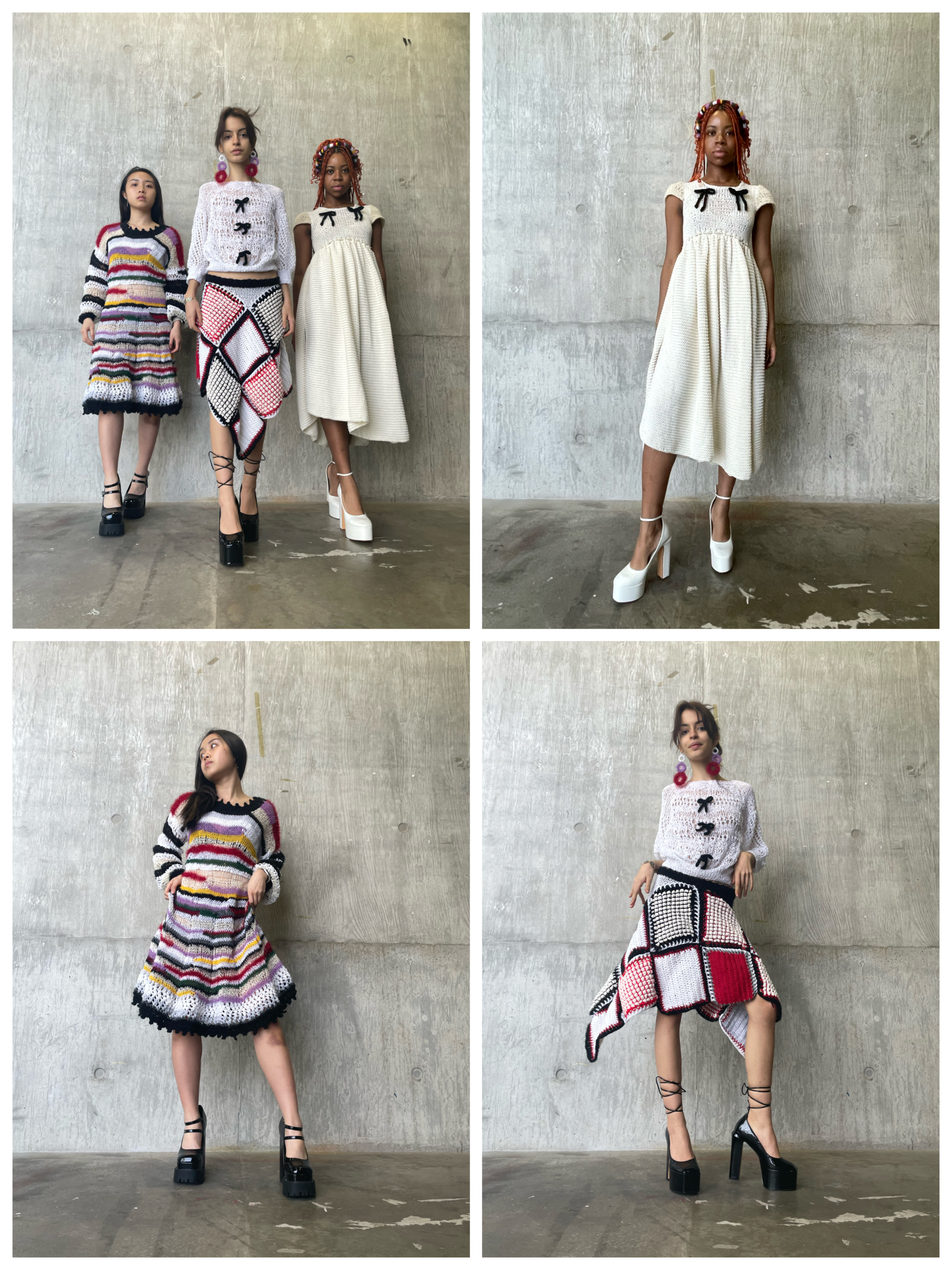 Central Saint Martins Fashion Design with Knitwear Dariana Pintilii